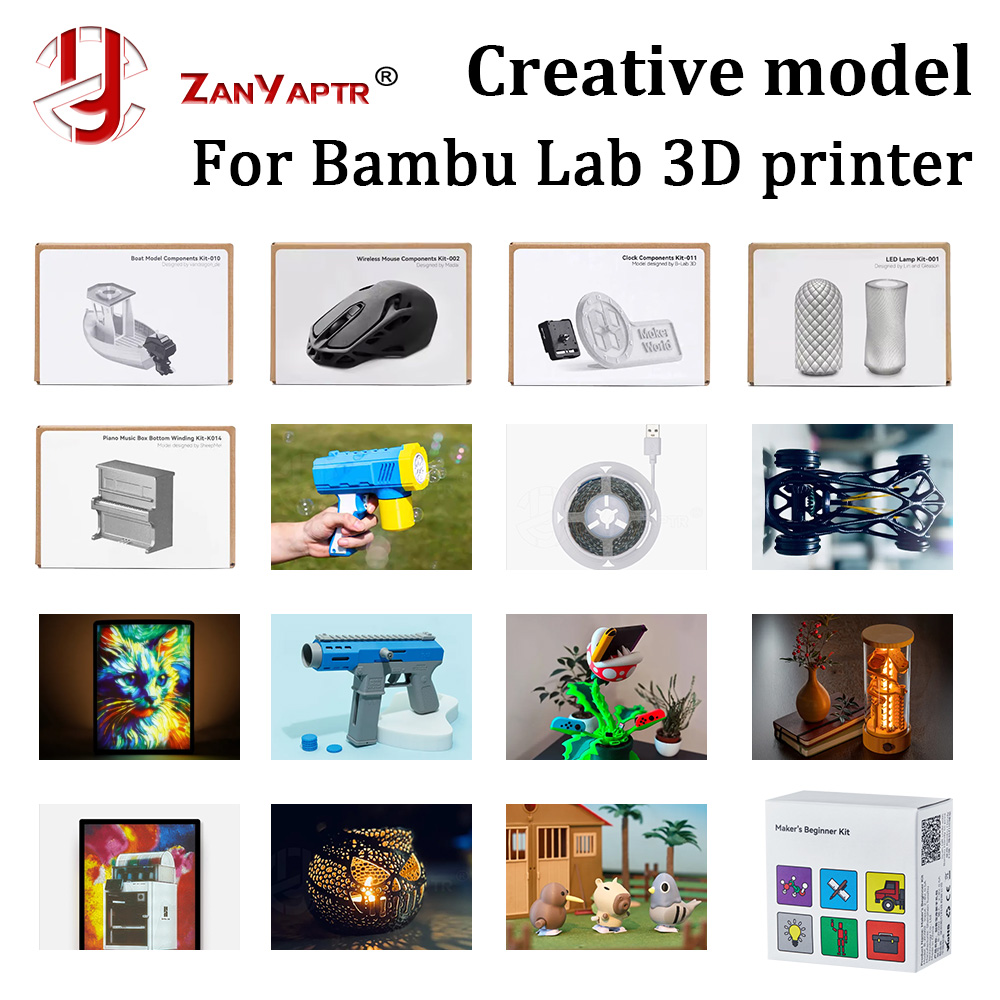 3D Printing Bambu Lab - Componenti Creativi DIY per Bambu Lab,