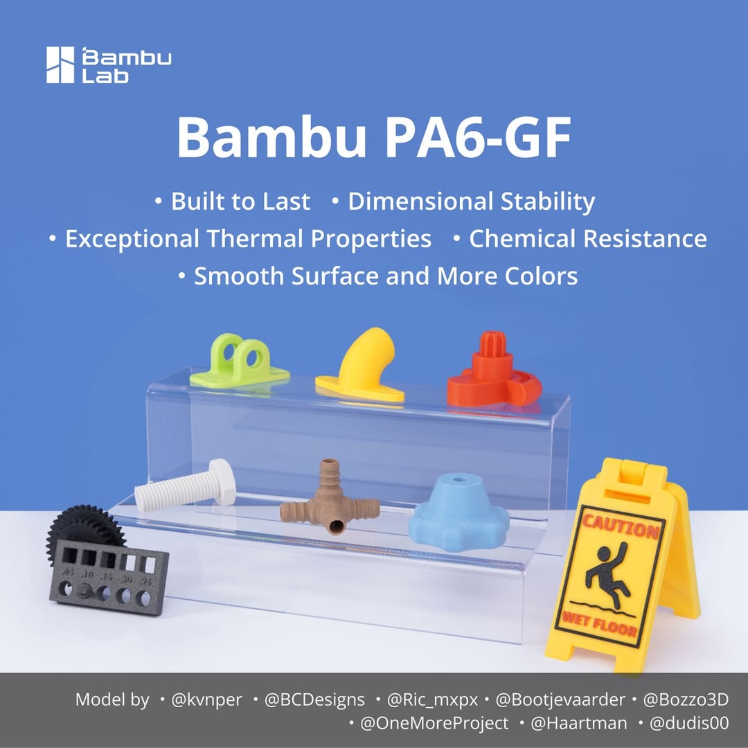 PA6-GF per filamento di stampa - 3D Printing Nylon recensione e prezzo