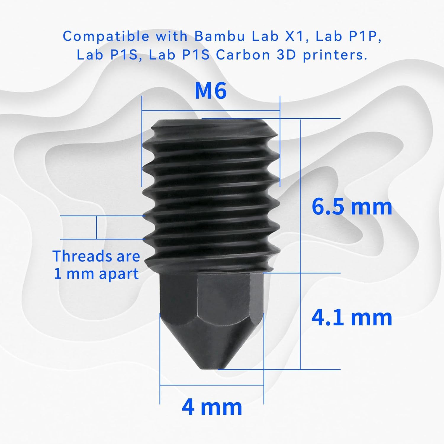 Ugello in ottone in acciaio te - 3D Printing Bambu Lab recensione e prezzo