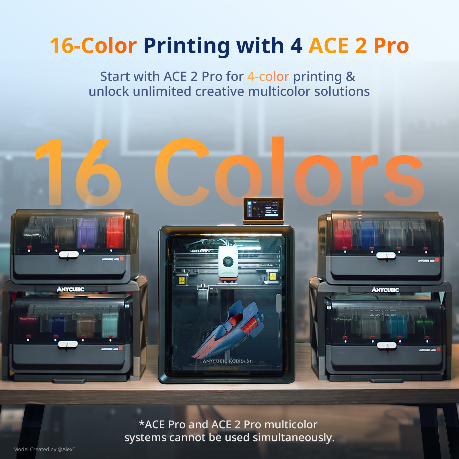 Anycubic Kobra S1 ACE 2 Pro Co - 3D Printing Online Service recensione e prezzo