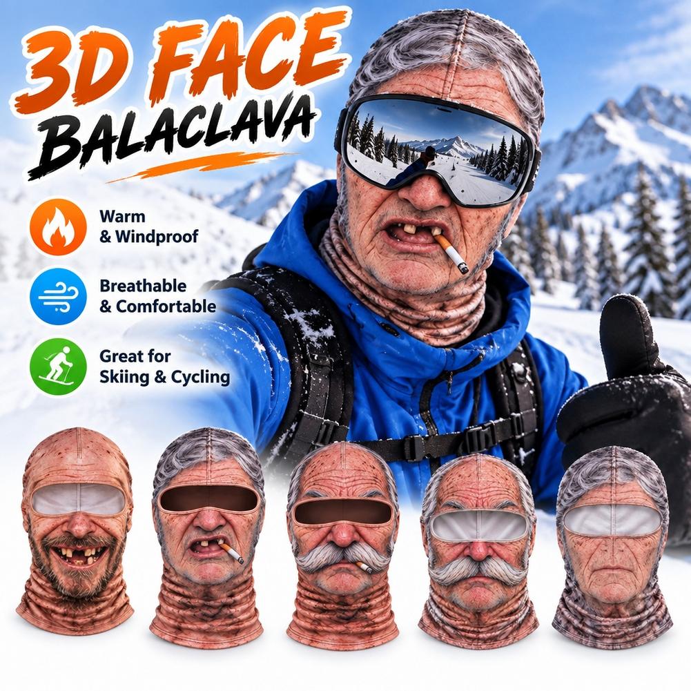 Maschera da Sci per Anziani, B - 3D Printing Mask recensione e prezzo