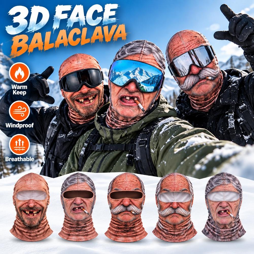 Maschera da Sci per Anziani, B - 3D Printing Mask recensione e prezzo